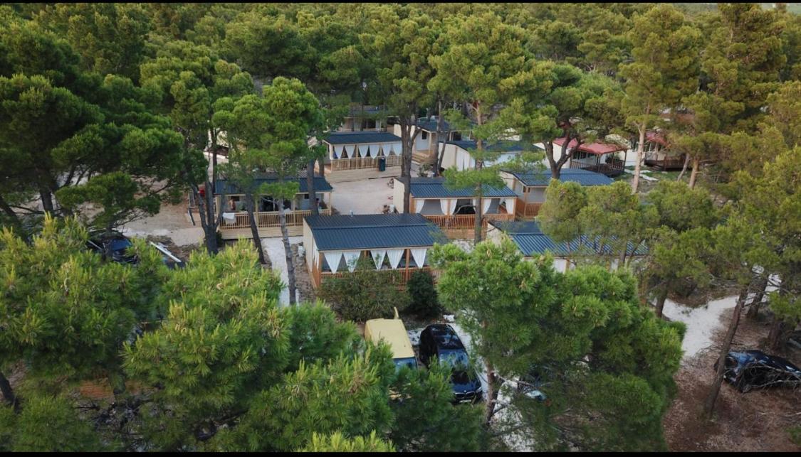 Oaza Mira Mobile Houses - Camp Basko Polje #Bestoffer Baska Voda Bagian luar foto