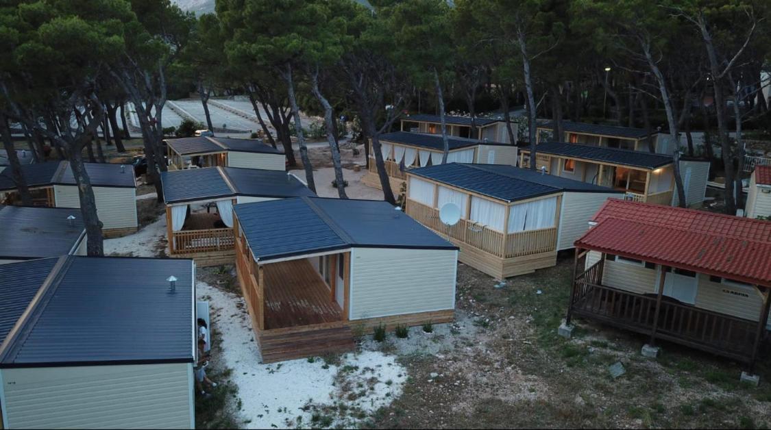 Oaza Mira Mobile Houses - Camp Basko Polje #Bestoffer Baska Voda Bagian luar foto