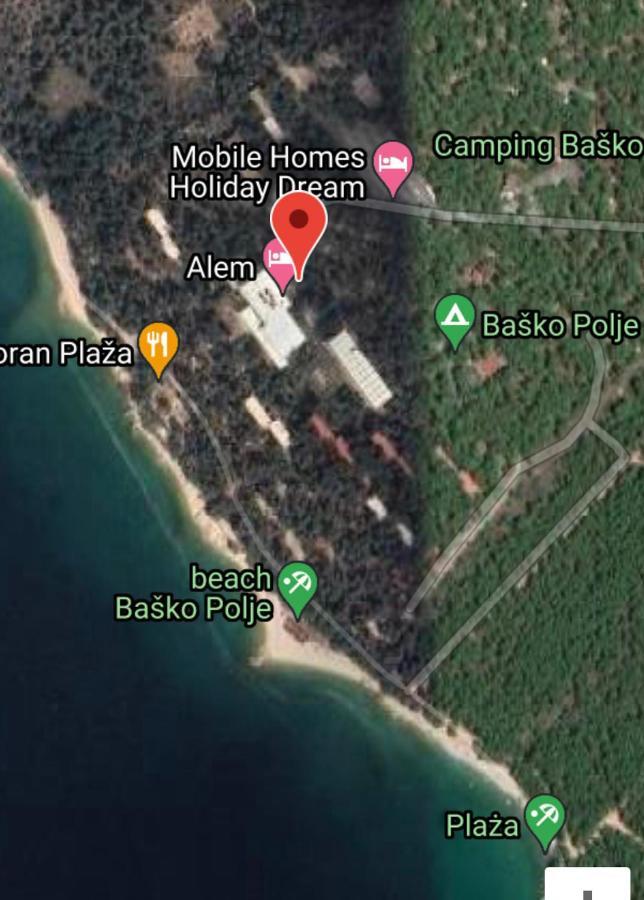 Oaza Mira Mobile Houses - Camp Basko Polje #Bestoffer Baska Voda Bagian luar foto